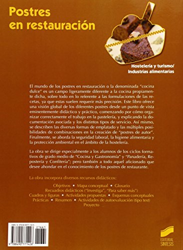 Postres en restauración: 61 (Hostelería y Turismo)