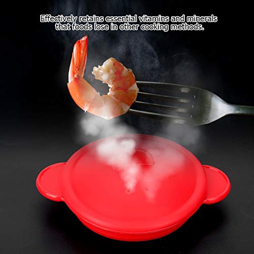 Pote Retractable del Vapor del Artículos de Cocina del Vapor del Silicón Plegable que Cocina el Vapor con la Cubierta