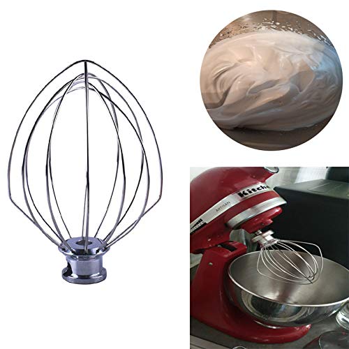 Poweka K5AWW Batidor de Varilla de Repuesto Kitchen-Aid 5 Cuarto Batidora Mezcladora KSM50 KSM5 Robots de Cocina