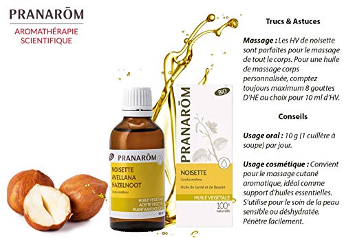 Pranarôm Aceite Vegetal Avellana - 50 ml