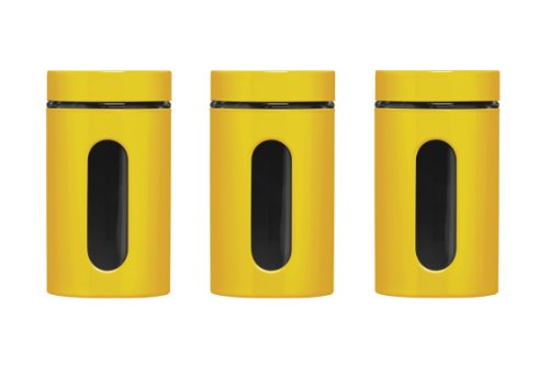 Premier Housewares 1209791 - Bote para alimentos, color amarillo