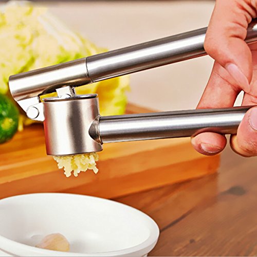Prensa de ajos KONCIS de IKEA, de acero inoxidable, 16 cm