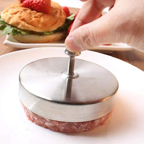 Prensa para hamburguesas de 6.73 pulgadas,molde antiadherente para hacer chuletas de hamburguesas,y barbacoas,herramienta de cocina para asar hamburguesas,prensa de hamburguesas con grosor ajustable