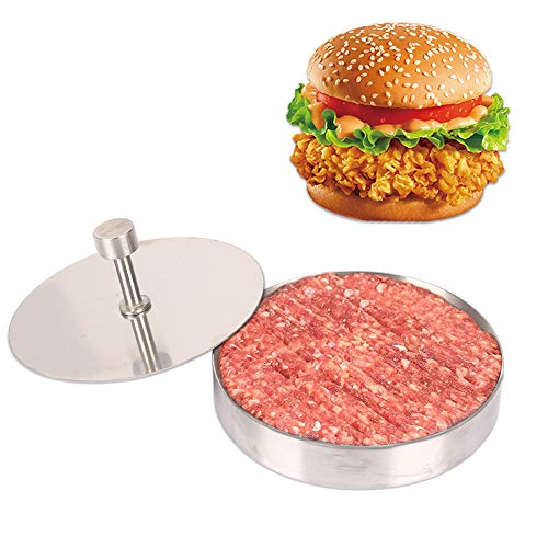 Prensa para hamburguesas de 6.73 pulgadas,molde antiadherente para hacer chuletas de hamburguesas,y barbacoas,herramienta de cocina para asar hamburguesas,prensa de hamburguesas con grosor ajustable