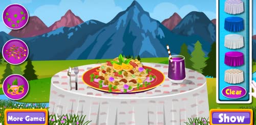 preparación de juegos de cocina de pasta