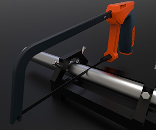 Presch sierra de arco 150 mm - pequeña sierra manual con hoja cambiable para metal - sierra multifuncional