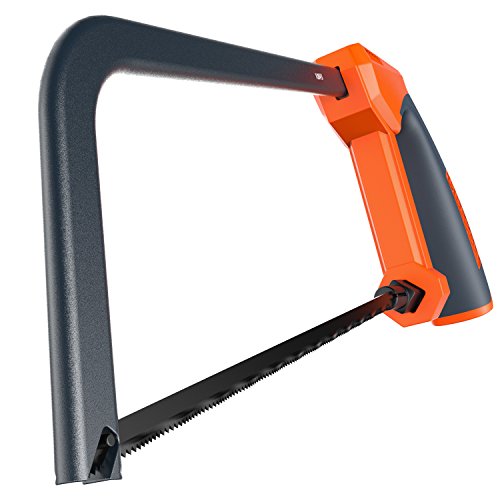 Presch sierra de arco 150 mm - pequeña sierra manual con hoja cambiable para metal - sierra multifuncional
