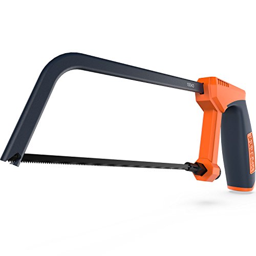 Presch sierra de arco 150 mm - pequeña sierra manual con hoja cambiable para metal - sierra multifuncional