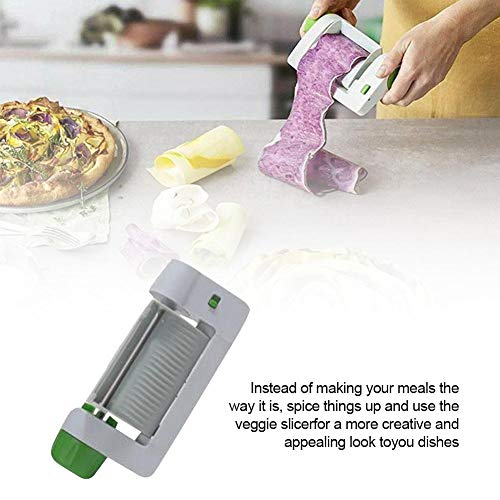 presentimer Kitchen Fruit Barker Rebanadora Multifuncional Peladora de Frutas Rebanadora de Hojas de Verduras