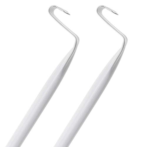PrimeMatik - Barra de Colgar Blanca de 35cm para Armario Organizador Modular cúbico 2 Unidades