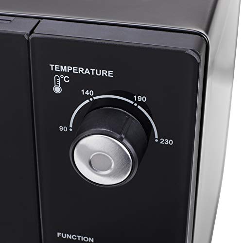 Princess 01.112759.01.001 Horno de convección, Volumen 55 litros, 2000 W, Negro