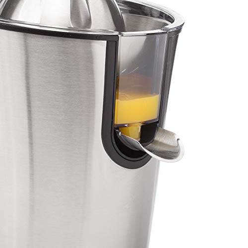 Princess 201860 Exprimidor Master Juicer Pro - Cono de acero inoxidable - 300 W - Metálico