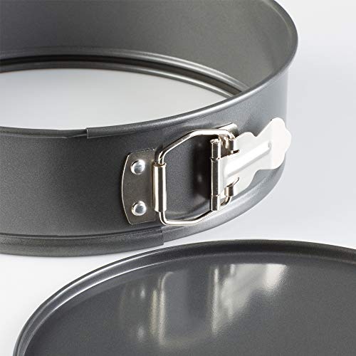 Prochef - Molde para bizcocho (teflón, superficie antiadherente, 23 cm), Gris