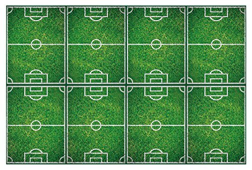 Procos 10110948B - Partyset de fútbol, tamaño S, 53 piezas