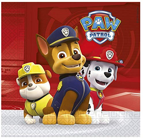 Procos 10118266 Paw Patrol - Juego de accesorios para fiesta
