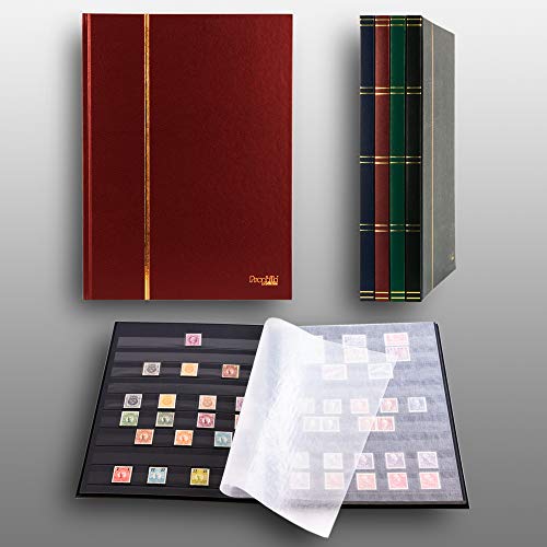Prophila Collection Clasificador de 16 paginas Negro, Color Rojo