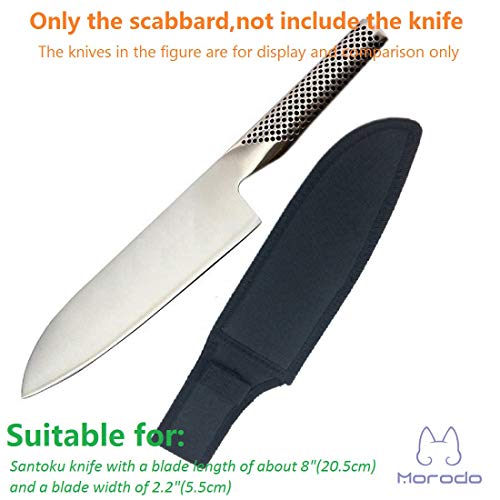 Protector de hoja para cuchillos de cocina Suitable for 8" santoku knife Para cuchillo Santoku.