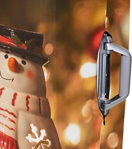 Protector de Maleta de Vela de Navidad Cubierta de Equipaje de Viaje elástica Cubiertas de Equipaje a Prueba de Lluvia con impresión Delicada
