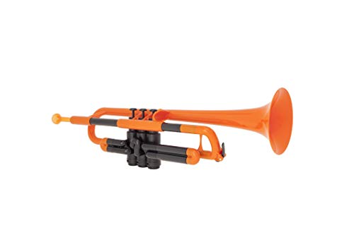 pTrumpet - Trompeta de plástico, naranja