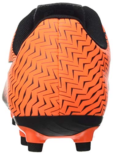 PUMA RAPIDO II FG, Zapatillas de fútbol para Hombre, Naranja (Shocking Orange Black White), 43 EU