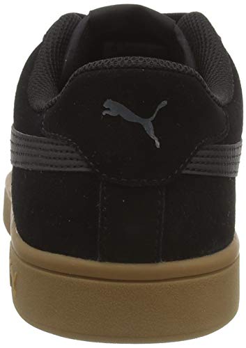 PUMA Smash V2, Zapatillas Unisex Adulto, Negro Black Black, 45 EU
