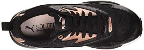 PUMA X-Ray Lite Wmn's Metallic, Zapatillas para Mujer, Negro Black Black/Rose Gold, 38 EU