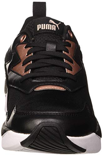 PUMA X-Ray Lite Wmn's Metallic, Zapatillas para Mujer, Negro Black Black/Rose Gold, 38 EU
