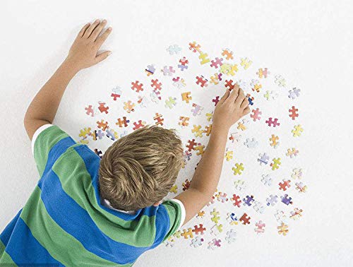 Puzzlecao Rompecabezas 520 Piezas Cabeza de toro de color Imagen en color de madera de alta calidad pintura al óleo paisaje animales naturaleza decoración familiar arte adultos niños sala de estar