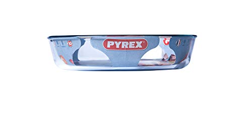 Pyrex Classic Molde Vidrio para Tarta, borosilicato, 25 cm