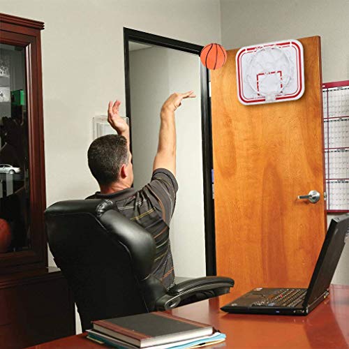 qiuqiu Mini Canasta De Baloncesto De Pared para Niño, con Ventosas, Juguete De Bomba De Tablero De Baloncesto Interior Al Aire Libre para Niños, Kit De Juegos De Baloncesto