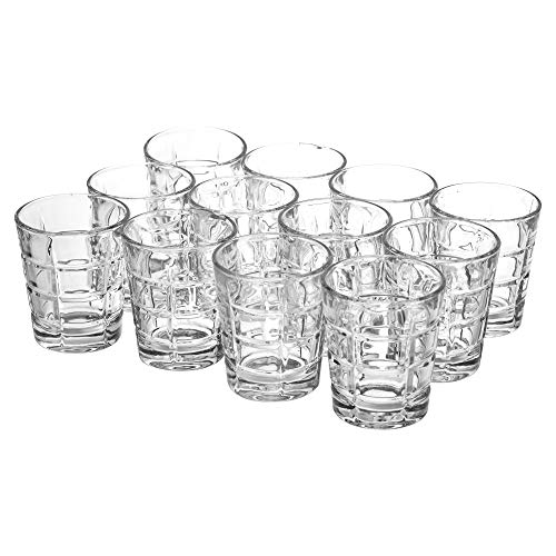 Queensway vasos de chupito de alta calidad, 12x Marina Shot Glasses