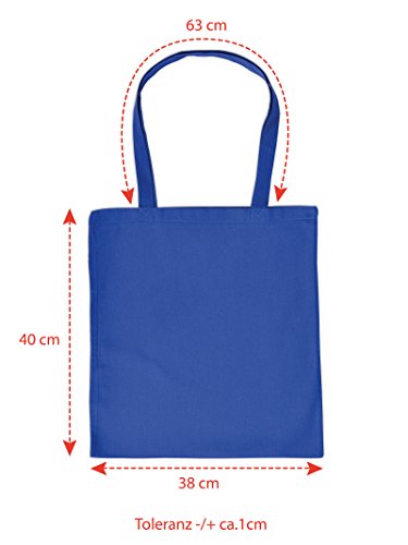 Rahmenlos – Bolsa <-> Jubilado <-> divertido regalo celebración y barbacoas, Goodman Diseño ® Royal de color azul