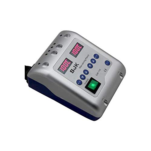 RANZIX Máquina de cera eléctrica digital + 6 WaxTips Dental Lab