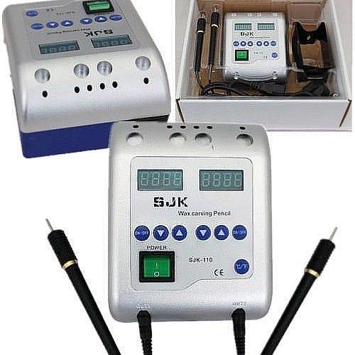 RANZIX Máquina de cera eléctrica digital + 6 WaxTips Dental Lab