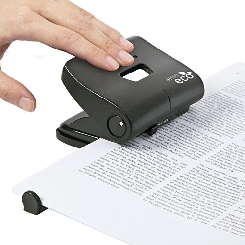 Rapesco 820-P - Perforadora de 2 agujeros, 22 hojas de capacidad, color negro