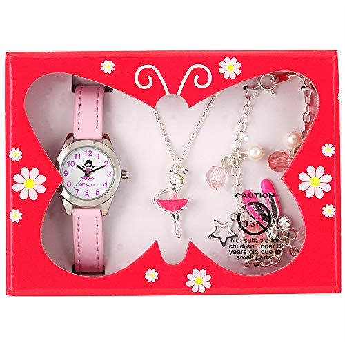 Ravel R2208 - Reloj para niños de Cuarzo, Correa de plástico, Color Rosa