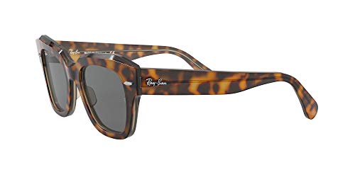 Ray-Ban State Street Lentes oscuros, Blonde Havana/Grey, 49/20/145 para Mujer