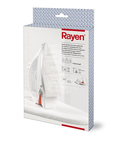 Rayen 6205.01 Suela Protectora para Plancha, Teflón, Blanco