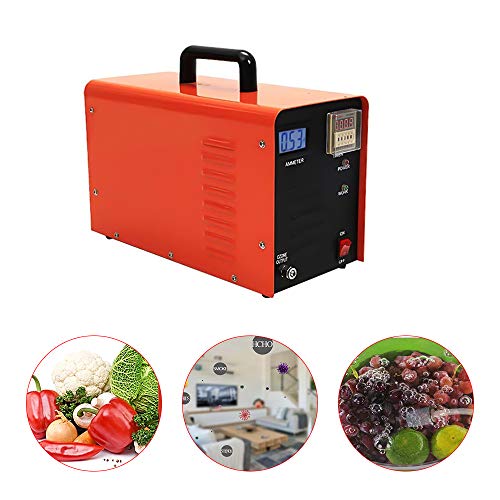 Raymonj Generador de ozono Industrial 5000 MG/h O3 Ozonizador Desodorante purificador Aire para Tratamiento Aire y Agua para el hogar, fábrica