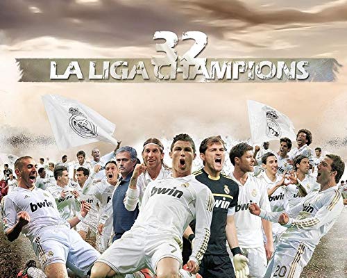 Real Madrid Club de Fútbol DIY Diamante bordado punto de cruz 5D pintura diamante completo mosaico artesanía regalo arte