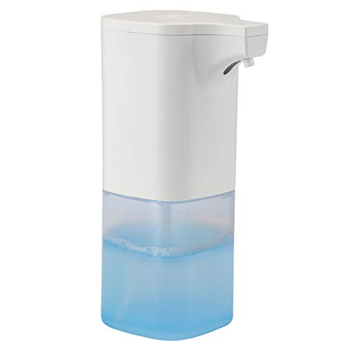 REEXBON Dispensador de Jabón Espuma Automático Sin Contacto, Dispensadores Jabón Cocina Baño Impermeable 350ML