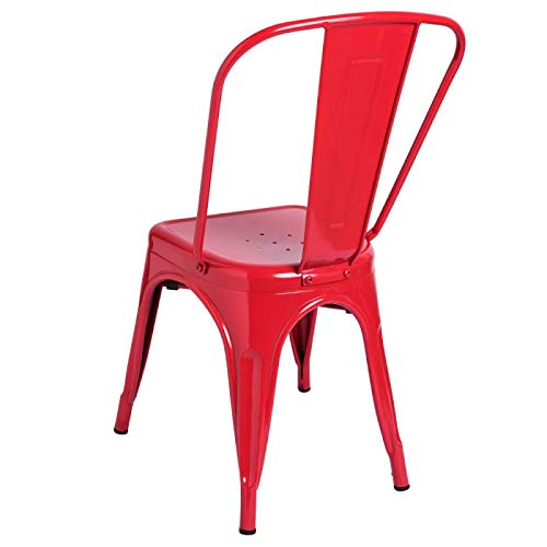 Regalos Miguel - Sillas Comedor - Silla Torix - Rojo - Envío Desde España