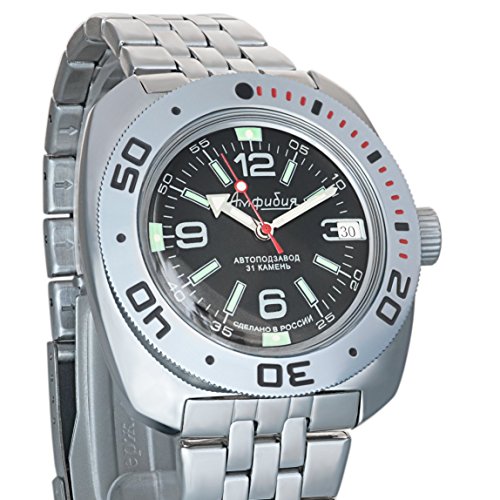 Reloj mecánico Vostok Komandirskie 2416 710640, diseño del ejército militar ruso