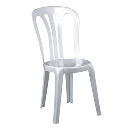 RESINAS OLOT Silla APILABLE POLIP. GARROTXA Blanco 00139