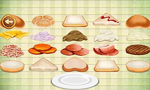 Restaurante prepara la comida: hamburguesas, pinchos de barbacoa, helados y bebidas ! juego educativo para niños y niñas - GRATIS