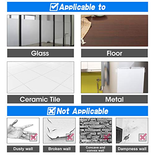 Reutilizable Nano Tape，LIUMY transparente doble cara Cinta Adhesiva de Pared Fuerte, reutilizable antideslizante de gel fuerte lavable, para pared, cocina, alfombra, fijación de fotos -9.84ft (3M)