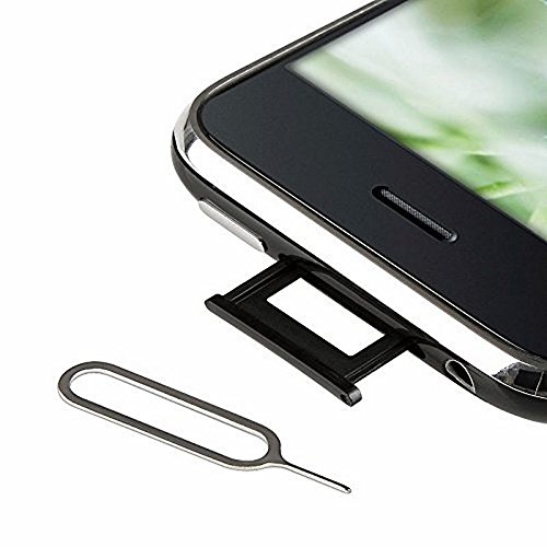 REY Llave SIM, Herramienta para Sacar la Tarjeta SIM, para iPhone, iPad, Samsung, Huawei, BQ, LG, HTC, Xiaomi