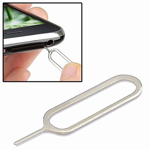 REY Llave SIM, Herramienta para Sacar la Tarjeta SIM, para iPhone, iPad, Samsung, Huawei, BQ, LG, HTC, Xiaomi