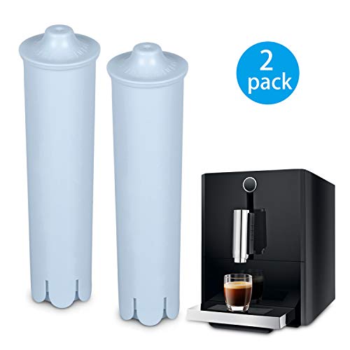 Rhodesy cartucho filtro para Jura Claris Blue, filtros de agua para Jura Máquina espresso, Compatible con la serie ENA IMPRESSA (paquete de 2)