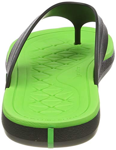 Rider Infinity II Thong Ad, Chanclas para Hombre, (Black/Green 8855), 42 EU